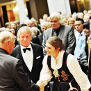 8 September: King Harald attends the award ceremony of the Anders Jahre Cultural Awards (Photo: Scanpix)